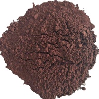 Les fabricants fournissent de la poudre de café léger oxyde de fer brun brique de ciment de construction