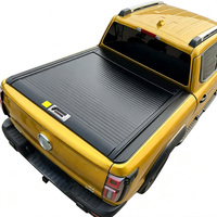 Accessoires pour pick-up : Couvre-caisses rétractables en aluminium pour Hilux, Revo, Vigo, Ford Maverick