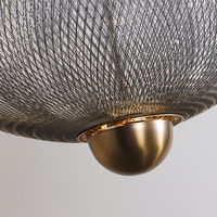 Lampe suspendue en métal en forme de corne rétro, lustre marocain, éclairage créatif, lampe suspendue