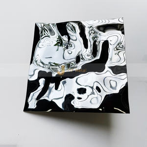 ANN033 Panel de Pared de Acero Inoxidable Serie 300 ASTM con Efecto de Ondas de Agua para Paredes Decorativas y Detalles de Techo - Product Image 1