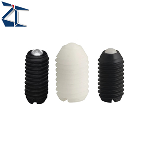ZBSMN Resina Poliacetal, Cuerpo Principal Ranurado, Pasador de Bola con Punto de Bola de Acero Inoxidable, Otros Elementos de Fijación - Product Image 1