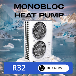 Bomba de Calor EVI de Capacidad Escalonada, Compacta con Ventilador Único para Espacios Estrechos, Edición Más Voluminosa con Doble Ventilador que Ofrece Mayor Flujo de Aire - Product Image 5