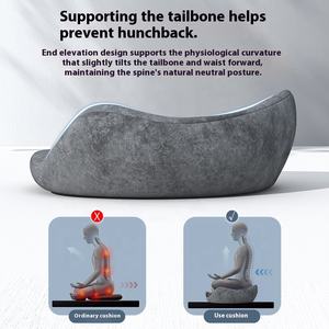 Cojín ergonómico de meditación de atención plena, almohada Lumbar de espuma viscoelástica y cojín de asiento para yoga, asiento sedentario Perezoso - Product Image 3