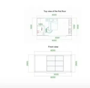 Module préfabriqué pliable <span class=keywords><strong>Maison</strong></span> conteneur Prix préférentiel Villa intelligente peut vivre par lui-même <span class=keywords><strong>ou</strong></span> <span class=keywords><strong>louer</strong></span> des appartements - Product Image 6