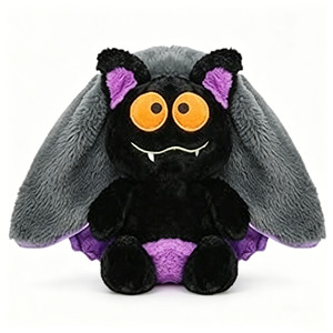 Nouveauté transfrontalière la plus vendue : Peluche chauve-souris réversible double face pour Halloween, en coton PP, 31cm-50cm, jouet festif, cadeau unisexe - Product Image 4