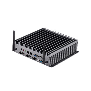 Ordinateur de bureau professionnel sans ventilateur avec processeur Core I3, 6e génération, 6COM, 2LAN, 8USB, mini <span class=keywords><strong>PC</strong></span> sans ventilateur, carte mère Core I5 Mini ITX - Product Image 4