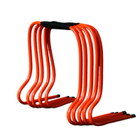 Obstáculos de agilidad para entrenamiento de velocidad al por mayor para atletas Obstáculos de entrenamiento Obstáculo de entrenamiento confiable naranja