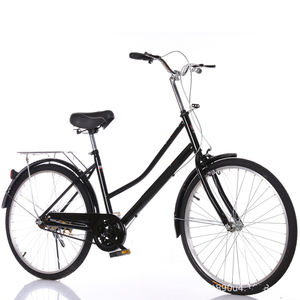 Vélo de ville à une vitesse, 26 pouces, cadre en acier, jantes en alliage d'aluminium, capacité de charge de 120 kg, nouvelle qualité, vente chaude - Product Image 3