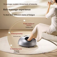 COSMO Elektrischer Multifunktions-Fußmassagegerät mit Akupressur, Mechanischer Steuerung und Konstanter Temperaturheizung zur Entspannung