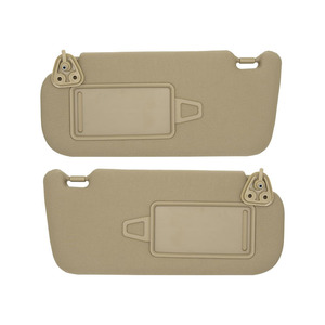 ที่บังแดดรถยนต์สีเบจ PVC สำหรับฮุนได เอลันตร้า 2007-2010 รุ่น 85201-2H110-8M ติดตั้งแบบหัวเข็มขัด - Product Image 2
