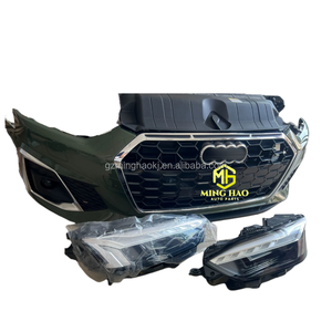 Venta al por mayor 2017-2023 Para <span class=keywords><strong>Audi</strong></span> Series A5 RA5 <span class=keywords><strong>A5L</strong></span> kits de plástico de carrocería para parachoques delantero y trasero y piezas de automóviles de parachoques Geshan - Product Image 1