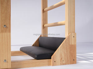 Juego de Fitness Pilates de 5 piezas: barril de escalera de Pilates de roble + reformador de <span class=keywords><strong>arce</strong></span> Blanco/roble y barril de arco para uso en el gimnasio - Product Image 5