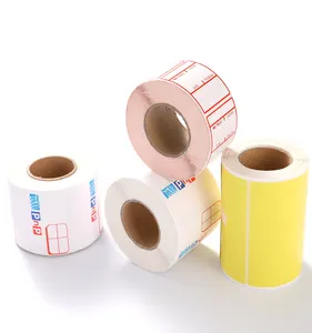 High Quality Custom Printed Blank/color Shipping Label Sticker Roll 4x6 Barcode Label Thermal 100 X 150