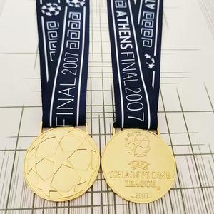 Medallas Metálicas Pulimentadas con Impresión UV 3D para Fútbol, <span class=keywords><strong>Bundesliga</strong></span>, Serie Club, Conmemorativas del Campeonato de Flamengo - Product Image 3