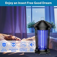 Offre Spéciale efficace extérieur étanche moustique tueur lampe moustique Zapper 18W haute tension 4000V lutte antiparasitaire pour la famille