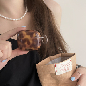 Funda de auriculares ámbar amarillo <span class=keywords><strong>Original</strong></span> para <span class=keywords><strong>AirPods</strong></span> <span class=keywords><strong>Pro</strong></span> 1/<span class=keywords><strong>2</strong></span>/3 nueva funda protectora de auriculares inalámbricos accesorios para auriculares - Product Image 2