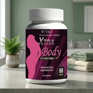 Cápsulas Multivitamínicas Orgánicas para el Crecimiento de los Senos, Apoyo a la Salud Femenina, Reafirmante, Levantamiento y Aumento del Busto, Suplemento Sin OMG, 60 Unidades - Product Image 1