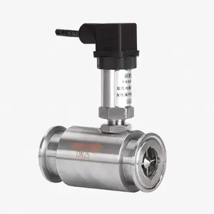 High Precision Pulse 4-20Ma RS485 Flange/clamp/thread Turbine Digital Diesel Fuel Flow Meter For Monitoring