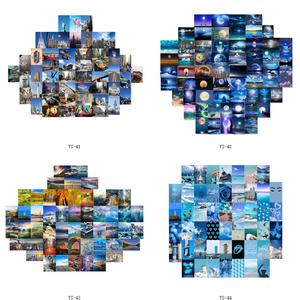 50 pièces rose 4x6 <span class=keywords><strong>photo</strong></span> mur <span class=keywords><strong>photo</strong></span> <span class=keywords><strong>collage</strong></span> art kit images esthétiques pour mur <span class=keywords><strong>collage</strong></span> néon - Product Image 4