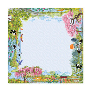 Tapete de Mahjong de Borracha Luxuoso Totalmente Personalizável Antiderrapante Ecológico Dobrável Portátil para Jogos de Tabuleiro em Casa Decoração de Quarto Infantil - Product Image 3