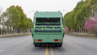 Tracteur à bas prix manuel nouveau camion compacteur à ordures électrique