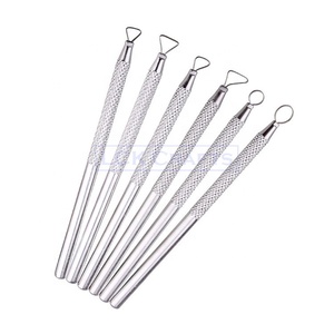 Đất sét gốm sứ Ribbon điêu khắc công cụ vòng lặp cắt tỉa công cụ gốm Ribbon công cụ - Product Image 1