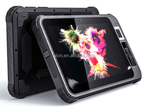 Giá rẻ nhất nhà máy 8 ''android11 với GMS Rugged Tablet PC với RJ45 Wifi FBI vân tay máy quét mã vạch UHF RFID phía trước NFC - Product Image 3
