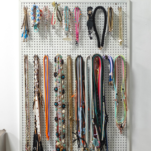 רצועת יד קצרה לטלפון נייד עם חרוזים, שרשרת צוואר, מחזיק מפתחות, אביזר לטלפון נייד, סיטונאי - Product Image 2