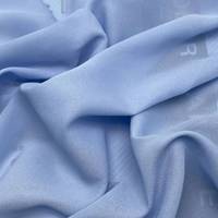 Tissu en polyester crêpe froissé effet mousseline de Chine, tissu en polyester chiffon
