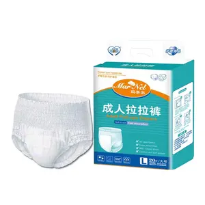 Wholesale price Adult Protective Underwear/ adult diaper lover pictures diaper adult tape meduim/ b grade adult diapers in bails