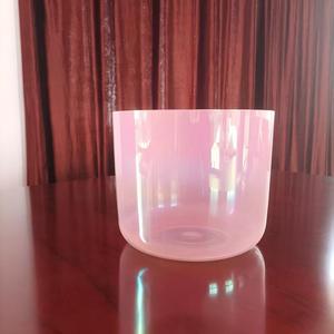 批发高端颂钵 水晶彩色音钵 石英水晶颂钵 用于治疗冥想 - Product Image 5