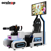 Simulateur de tir VR Crazy Gatling, nouvelle personnalisation de terrain de jeu intérieur, tir au pistolet d'arcade 7D, réalité virtuelle, machine de jeu 9D
