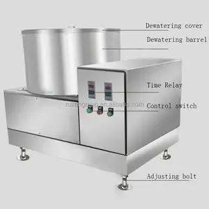 Hot Sale in 2023 Commercial Food Dehydrators Industrial Food Dehydrator Used French Fries Deoiler Machine