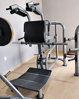 Machine à Squat SK avec acier industriel de 3,0 mm, capacité de 150 kg, entraîneur de jambes à charge par plaques