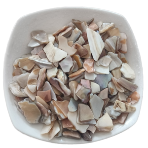 Puces de nacre concassées en pierre naturelle pour revêtement de sol en terrazzo extérieur pour parcs - Product Image 5