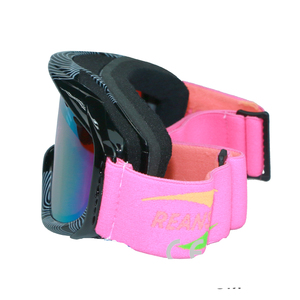 Trượt tuyết Google chống <span class=keywords><strong>s</strong></span>ương mù ngoài trời Kính mắt máy bay phản lực phụ kiện trượt tuyết <span class=keywords><strong>Googles</strong></span> UV 400 Kính - Product Image 2