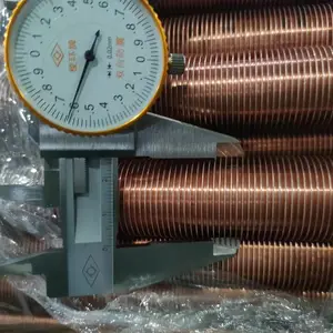 Inner Grooved Copper Tube Low Fin Tube For Heat Exchanger And Air Cooler