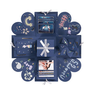 วันวาเลนไทน์ขายร้อน<span class=keywords><strong>Surprise</strong></span>หกเหลี่ยมหลายการระเบิดกล่องสำหรับแฟนของขวัญสร้างสรรค์Handmade DIY Photo Album - Product Image 3