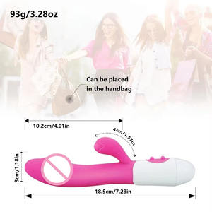 Godemichets Vibreurs Jouets Sexuels pour Femmes Godemichet Stimulateur Point G Clitoridien Vibreur Rose en Silicone Oeuf Vibrant pour Adulte Féminin - Product Image 5