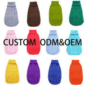 Maglione per Cani in Maglia Classico Stile Fashion Designer - Product Image 1