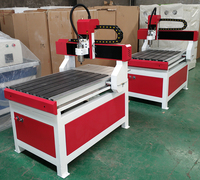 Mini routeur CNC de bureau 6090, système de contrôle DSP, capacités 3D uniques, moteur 2,2 kW, refroidissement par eau, pompe à engrenages 24000 tr/min, haute performance