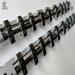 1 Piece Caiye Offset Press Parts Bar 9 Teeth Delivery Gripper Bar For SM52 GTO52 Printing Machine Gripper