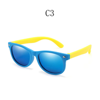 Fashion Kids Sunglasses Children Polarized Sun Glasses Boys Girls Glasses Silicone Safety Baby Shades UV400 Eyewear