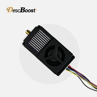 Transmisor de Video FPV Descboost 7.2G VTX 10W de Alta Potencia, Módulo de Enlace de Video Inalámbrico de Largo Alcance de 64 Canales con Antena