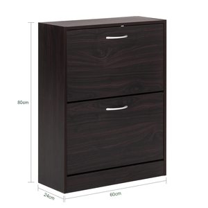 Ventas directas de fábrica Gabinete de almacenamiento de zapatos de madera moderno Estante Organizador de zapatos de madera Estante <span class=keywords><strong>para</strong></span> uso doméstico de entrada - Product Image 5