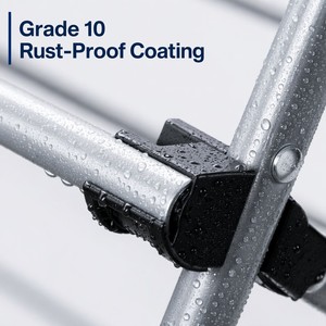 Séchoir à linge pliable robuste en métal antirouille, support <span class=keywords><strong>de</strong></span> séchage vertical pour vêtements, gain <span class=keywords><strong>de</strong></span> place, rangement domestique - Product Image 6
