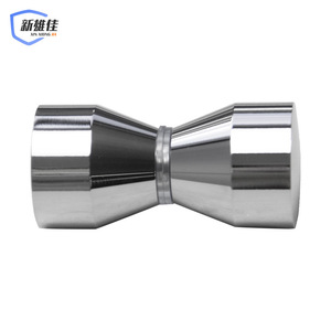 Manija de puerta de acero inoxidable Xin Xiong Jia para baño y aseo, diseño minimalista, manija de puerta corredera de un solo orificio - Product Image 4
