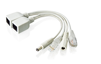 Répartiteur PoE passif + injecteur PoE Kit d'alimentation sur Ethernet 10/100Mbps pour caméra IP AP