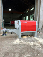 Machine à bois automatique, scie multi-lames pour palettes et grumes