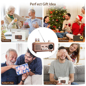 Altoparlante Wireless con Radio FM e <span class=keywords><strong>Internet</strong></span> Radio, Supporto <span class=keywords><strong>USB</strong></span> e Scheda TF - Product Image 6